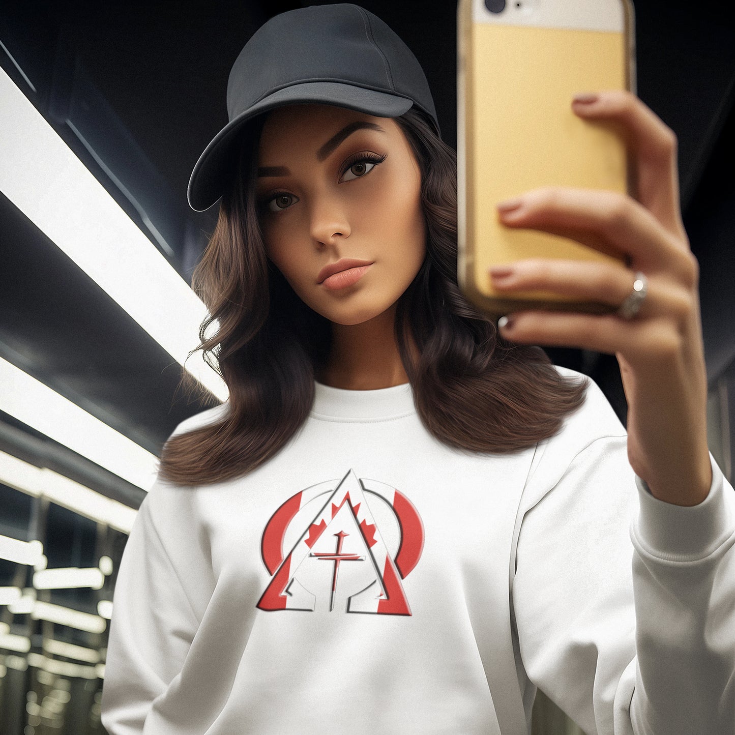 Alpha & Omega Canada Unisex Heavy Blend™ Crewneck Sweatshirt