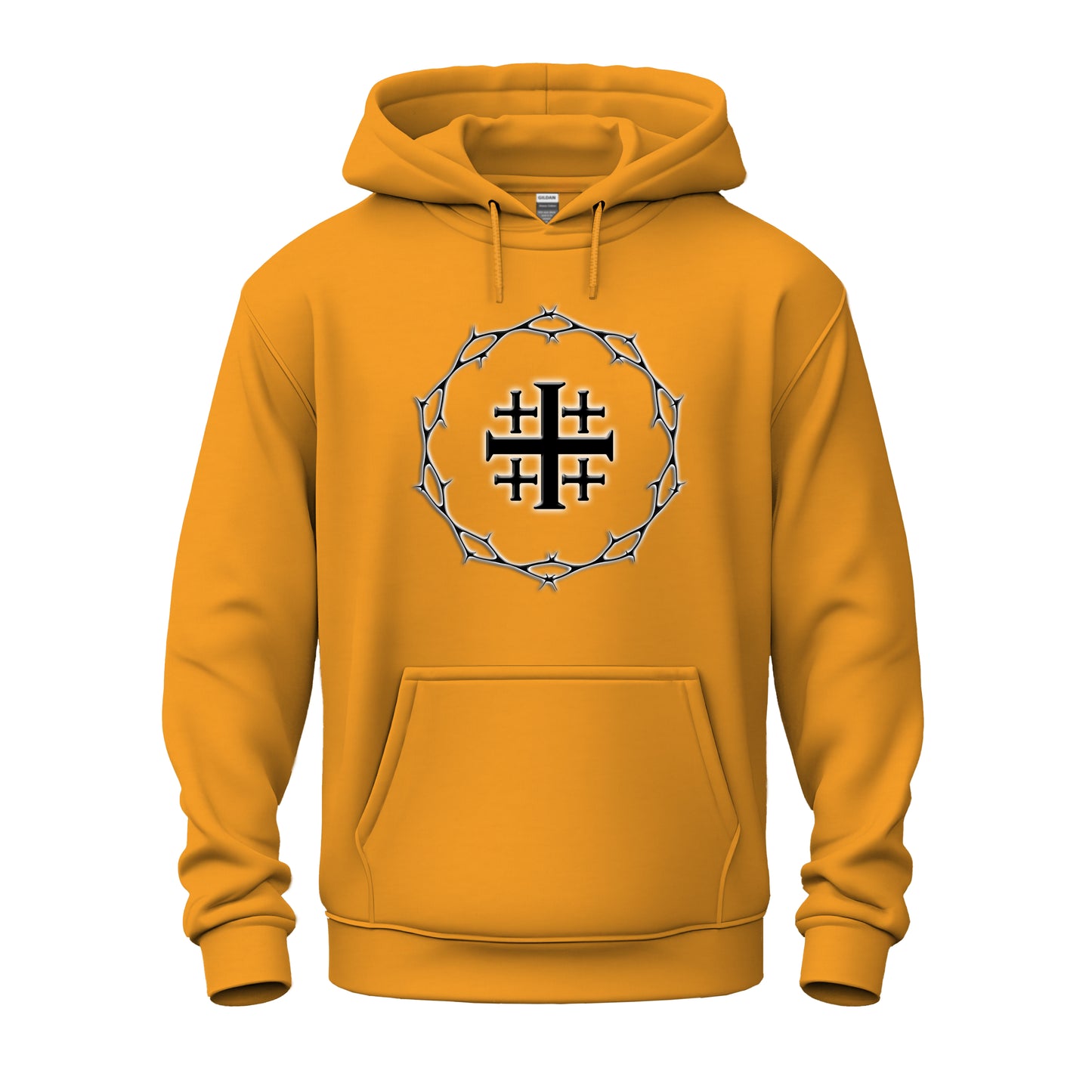 Circle of Thorn with Jerusalem Cross logo Unisex Heavy Blend™ Hooded Sweatshirt