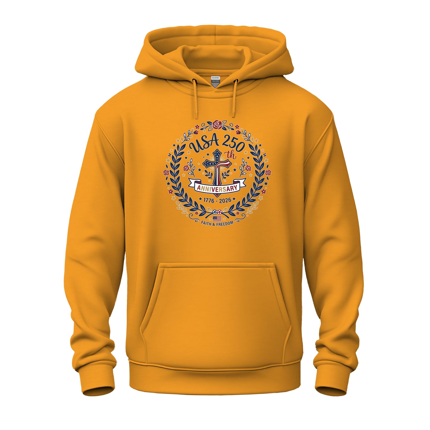 Ladies USA 250th Anniversary Unisex Heavy Blend™ Hooded Sweatshirt