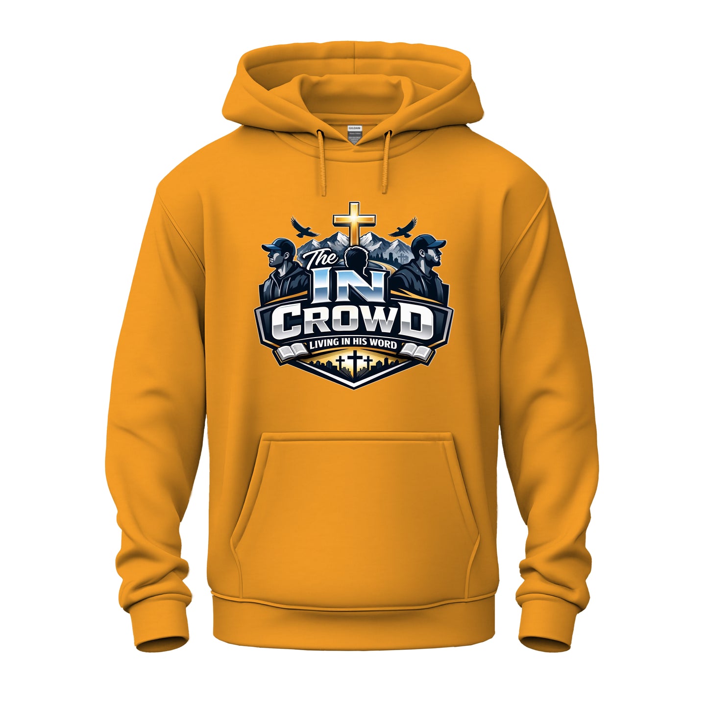 The In Crowd Men's Christian  Heavy Blend™ Hooded Sweatshirt