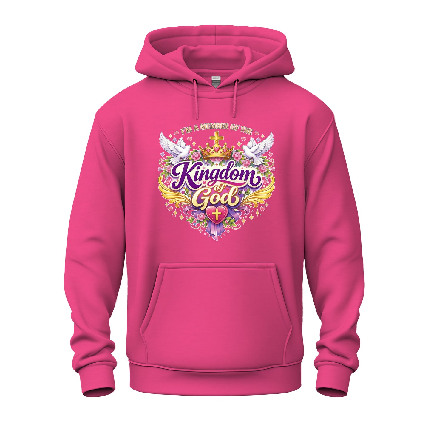 Member of the Kingdom of God Nature Edition Christian Unisex Heavy Blend™ Hooded Sweatshirt