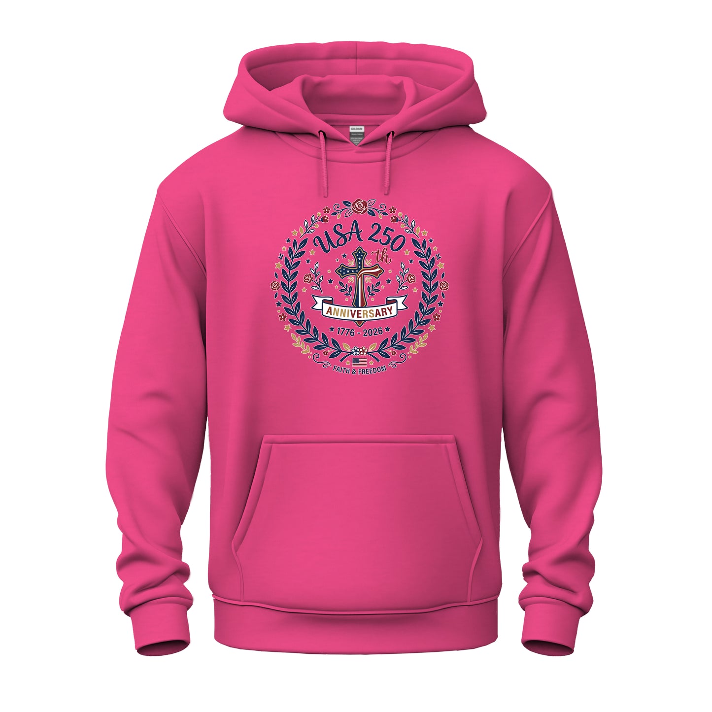 Ladies USA 250th Anniversary Unisex Heavy Blend™ Hooded Sweatshirt