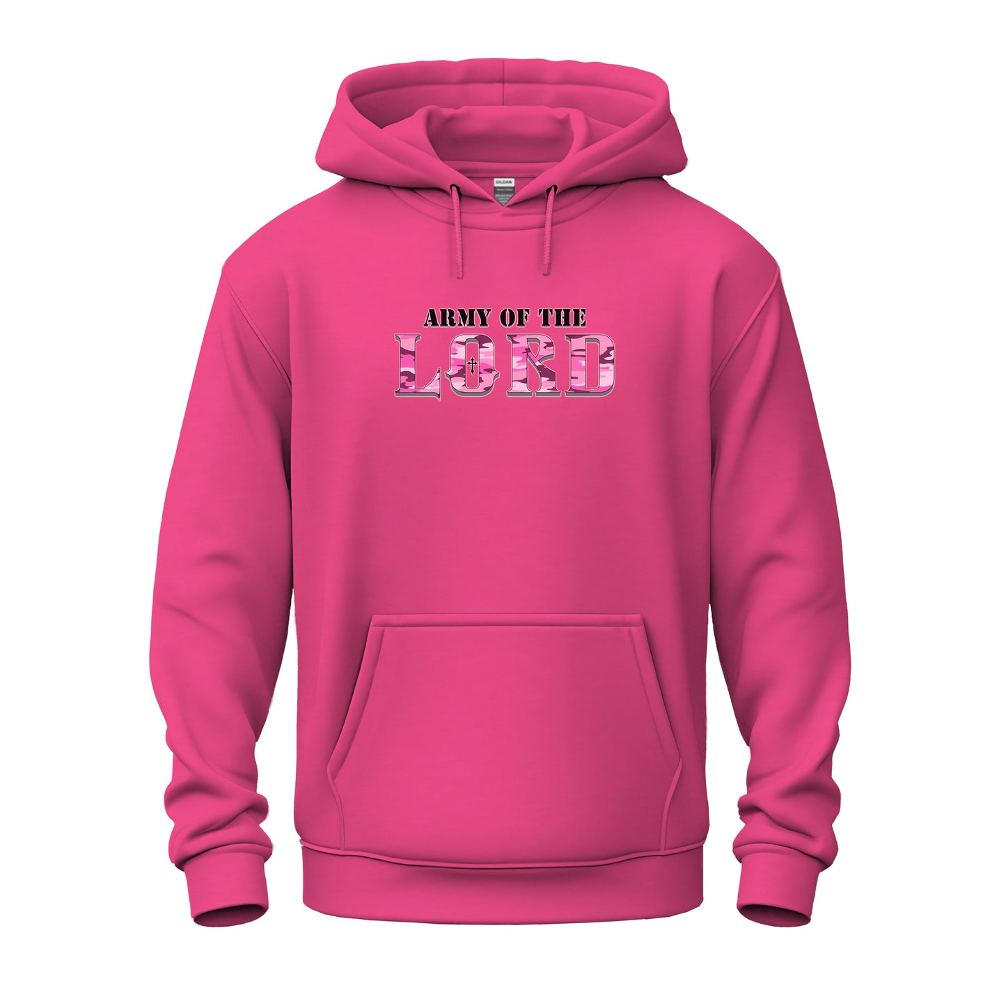 Army Of The Lord Pink Camo Unisex Heavy Blend™ Hooded Sweatshirt