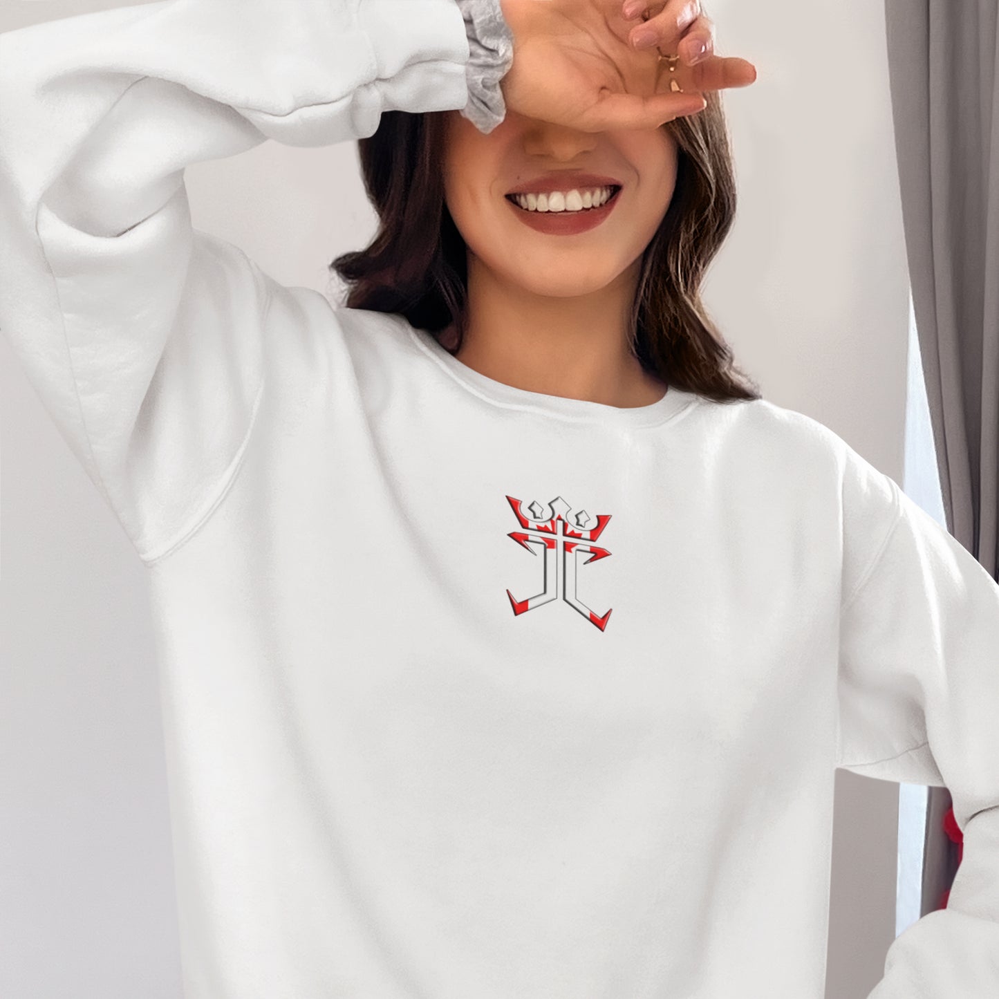 Jesus Christ is King of Canada Unisex Heavy Blend™ Crewneck Sweatshirt