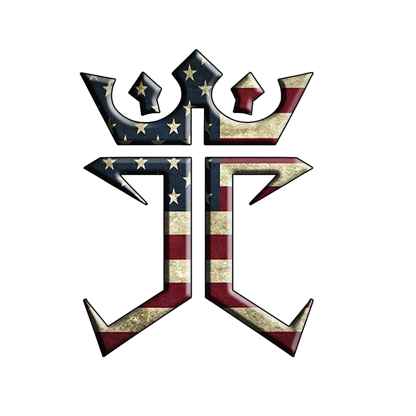 Jesus Christ Is King In The USA Vintage Unisex Heavy Blend™ Hooded Sweatshirt