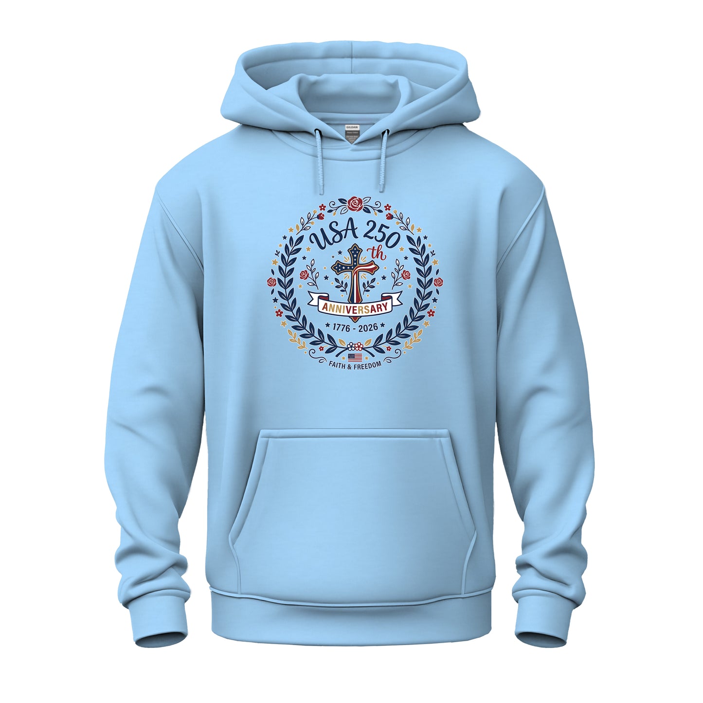 Ladies USA 250th Anniversary Unisex Heavy Blend™ Hooded Sweatshirt