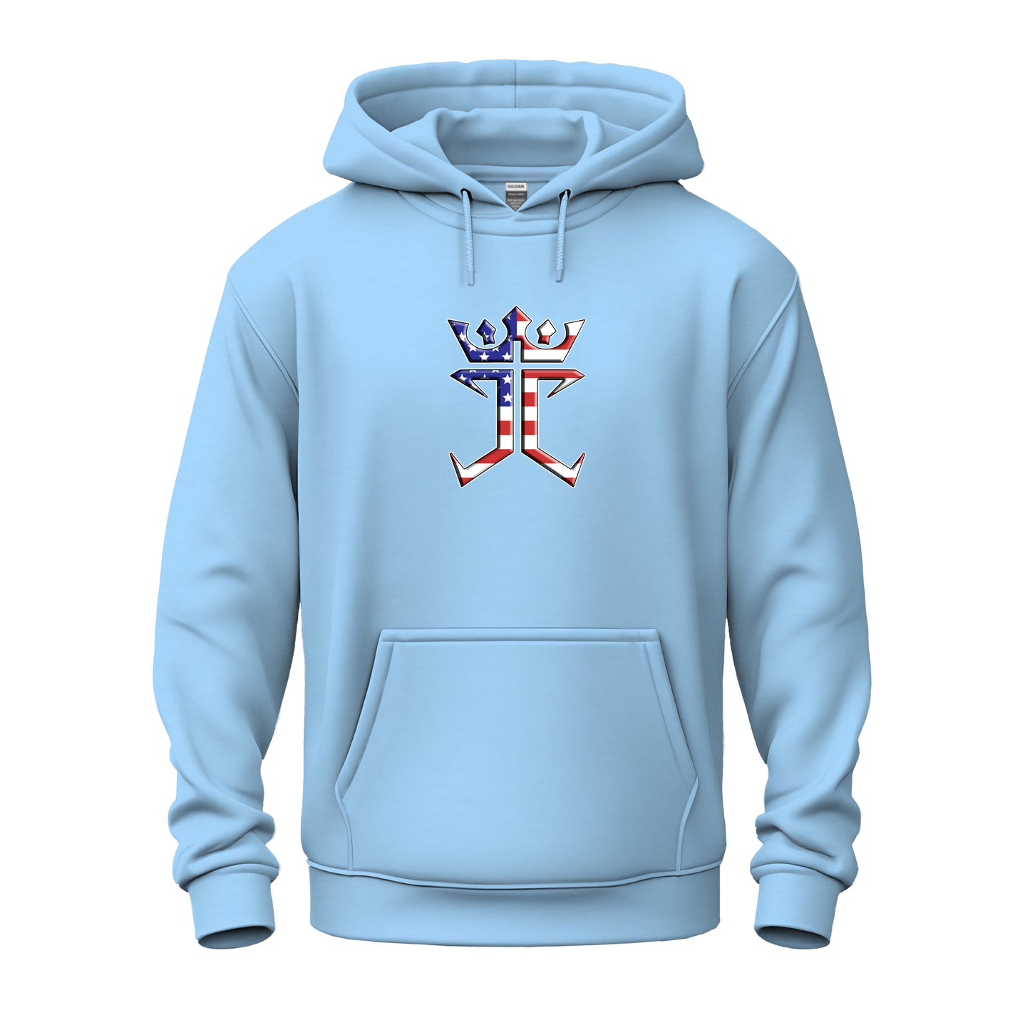 Jesus Christ Is King In The USA Unisex Heavy Blend™ Hooded Sweatshirt