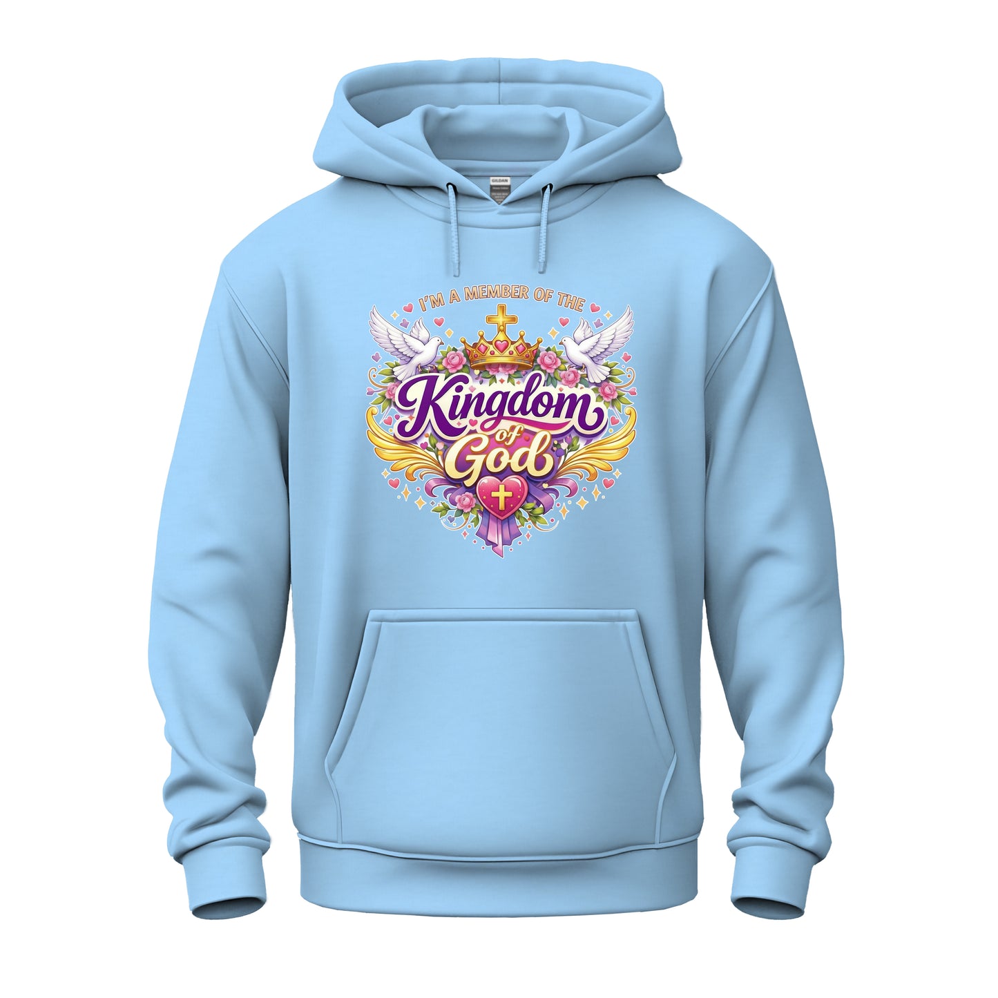 Member of the Kingdom of God Nature Edition Christian Unisex Heavy Blend™ Hooded Sweatshirt