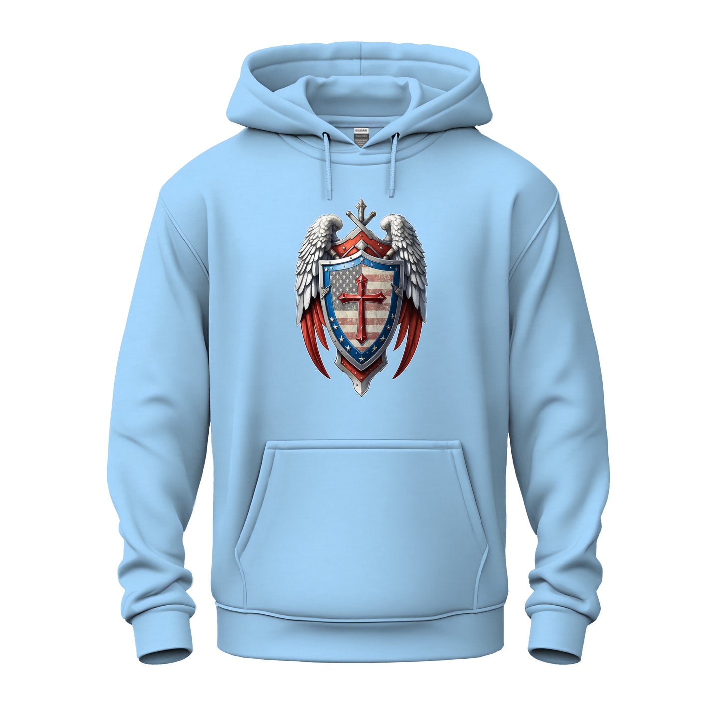 Winged Guardian Unisex Heavy Blend™ Hooded Sweatshirt