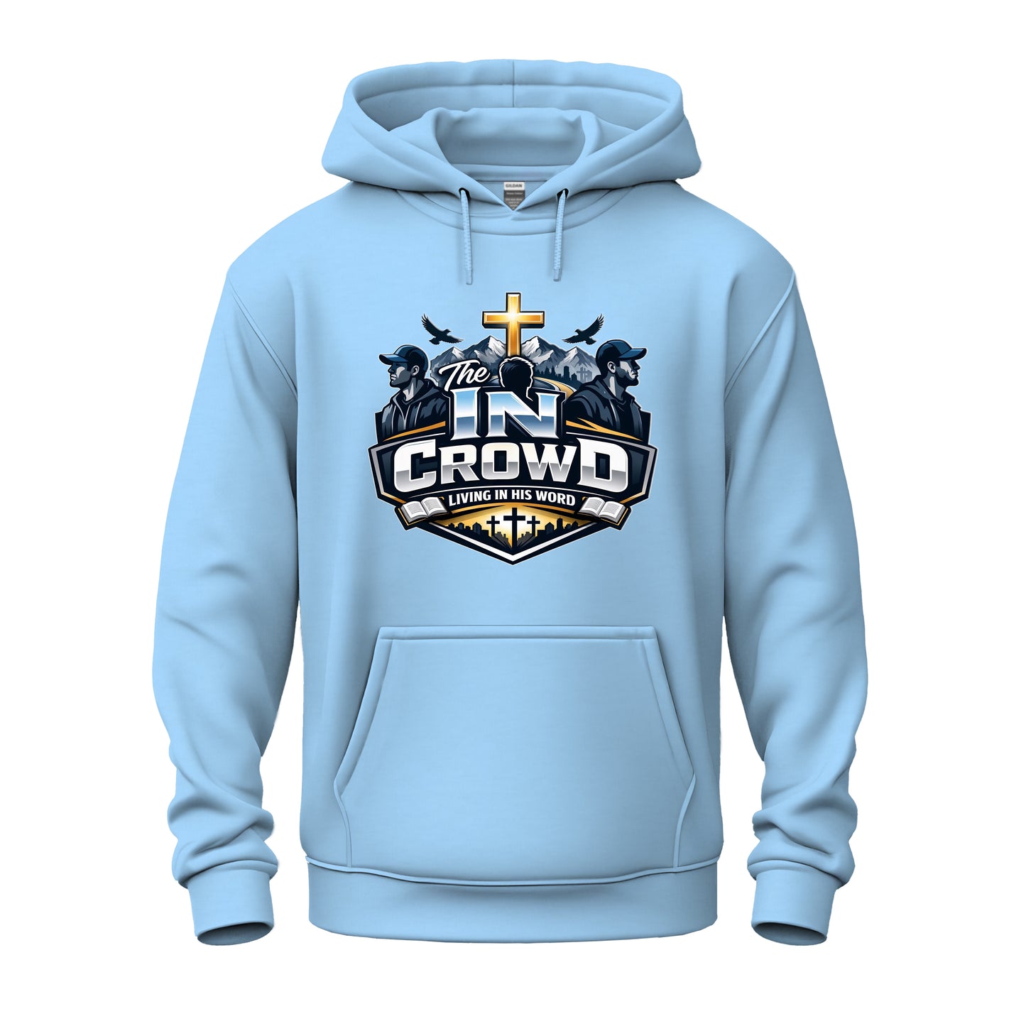 The In Crowd Men's Christian  Heavy Blend™ Hooded Sweatshirt