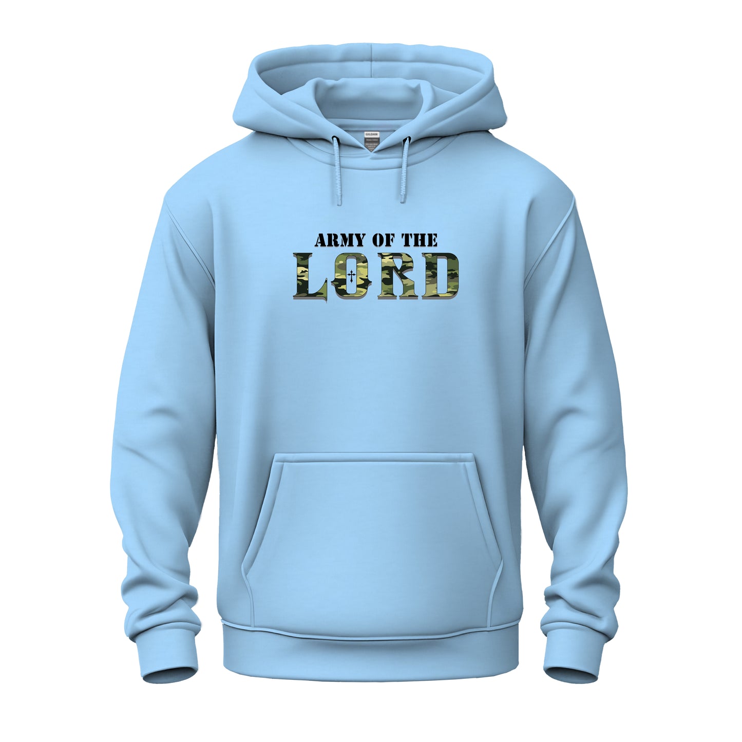 Army Of The Lord Green Camo Unisex Heavy Blend™ Hooded Sweatshirt