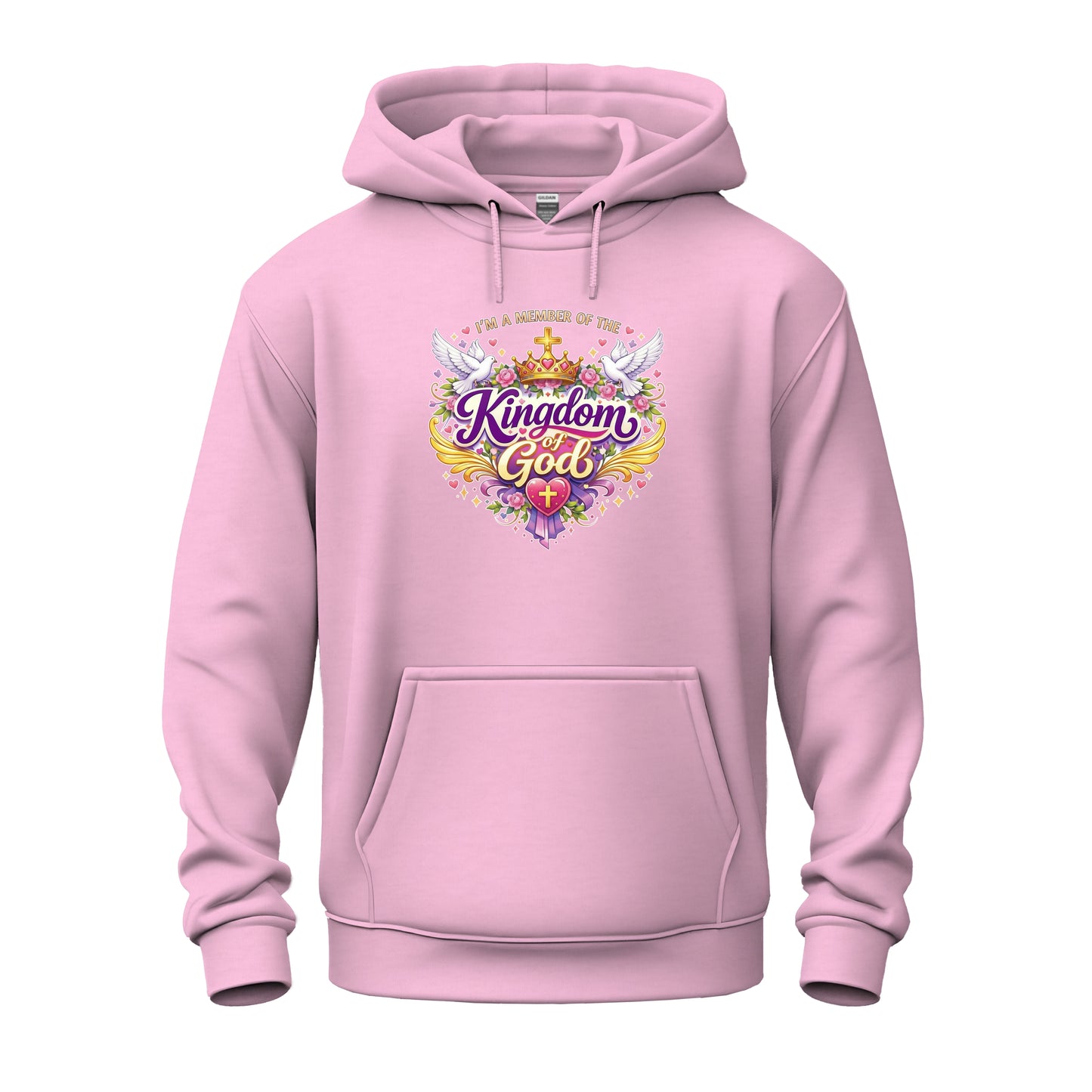 Graceful & Royal Member of the Kingdom of God Unisex Heavy Blend™ Hooded Sweatshirt