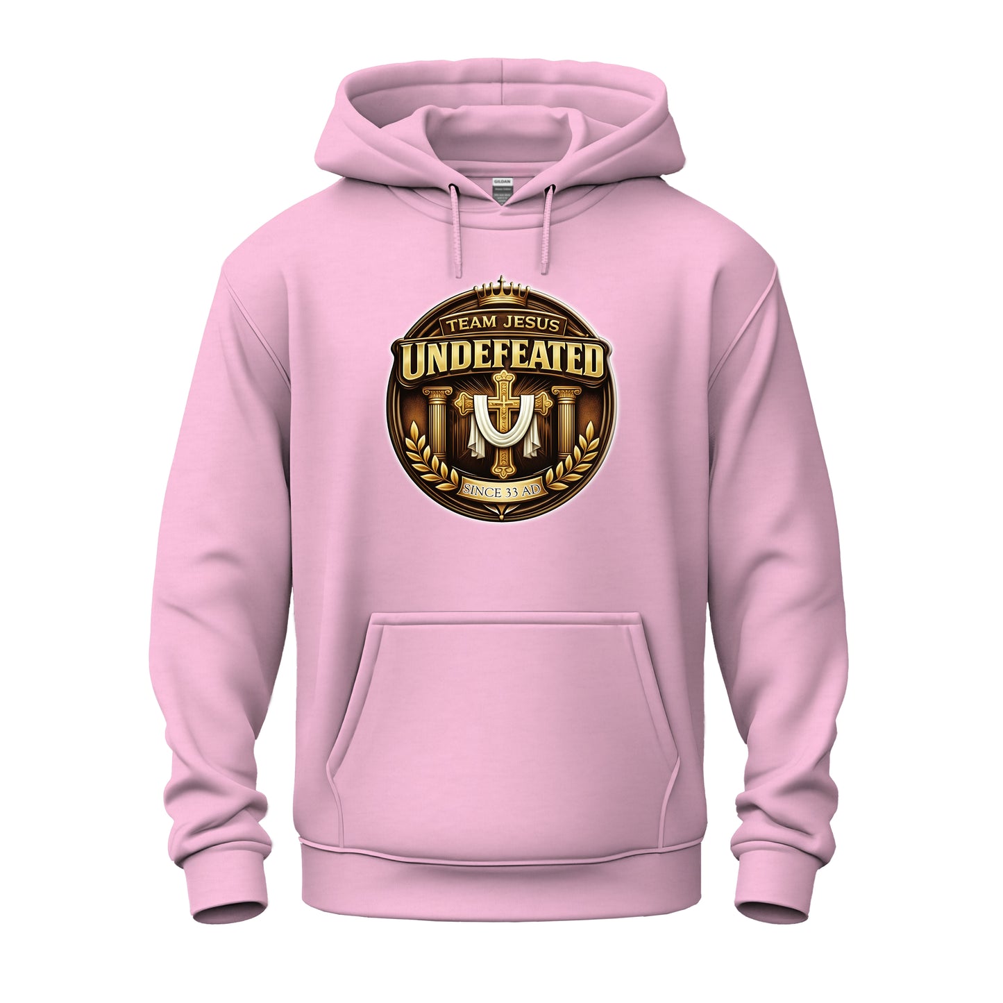 Team Jesus, Undefeated Since 33 AD Unisex Heavy Blend™ Hooded Sweatshirt