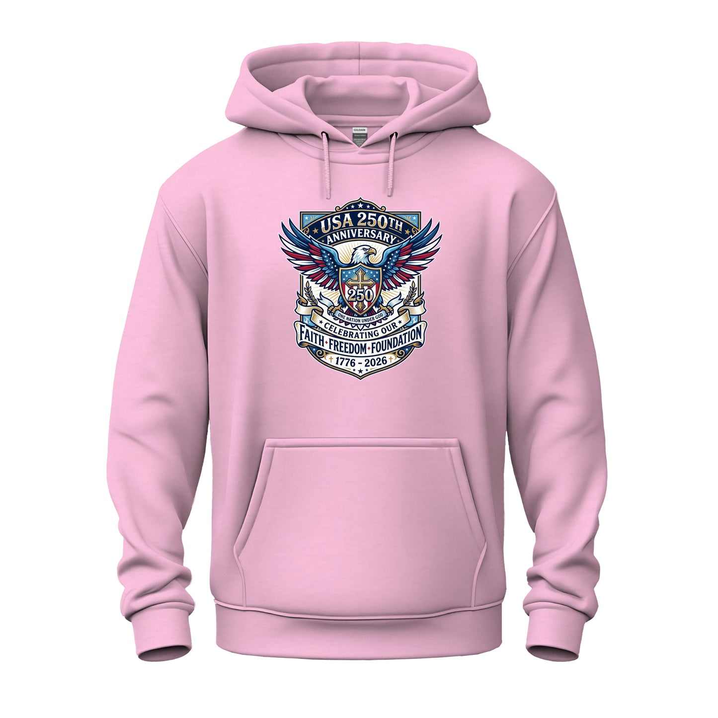 250 Years, One Nation Under God Unisex Heavy Blend™ Hooded Sweatshirt