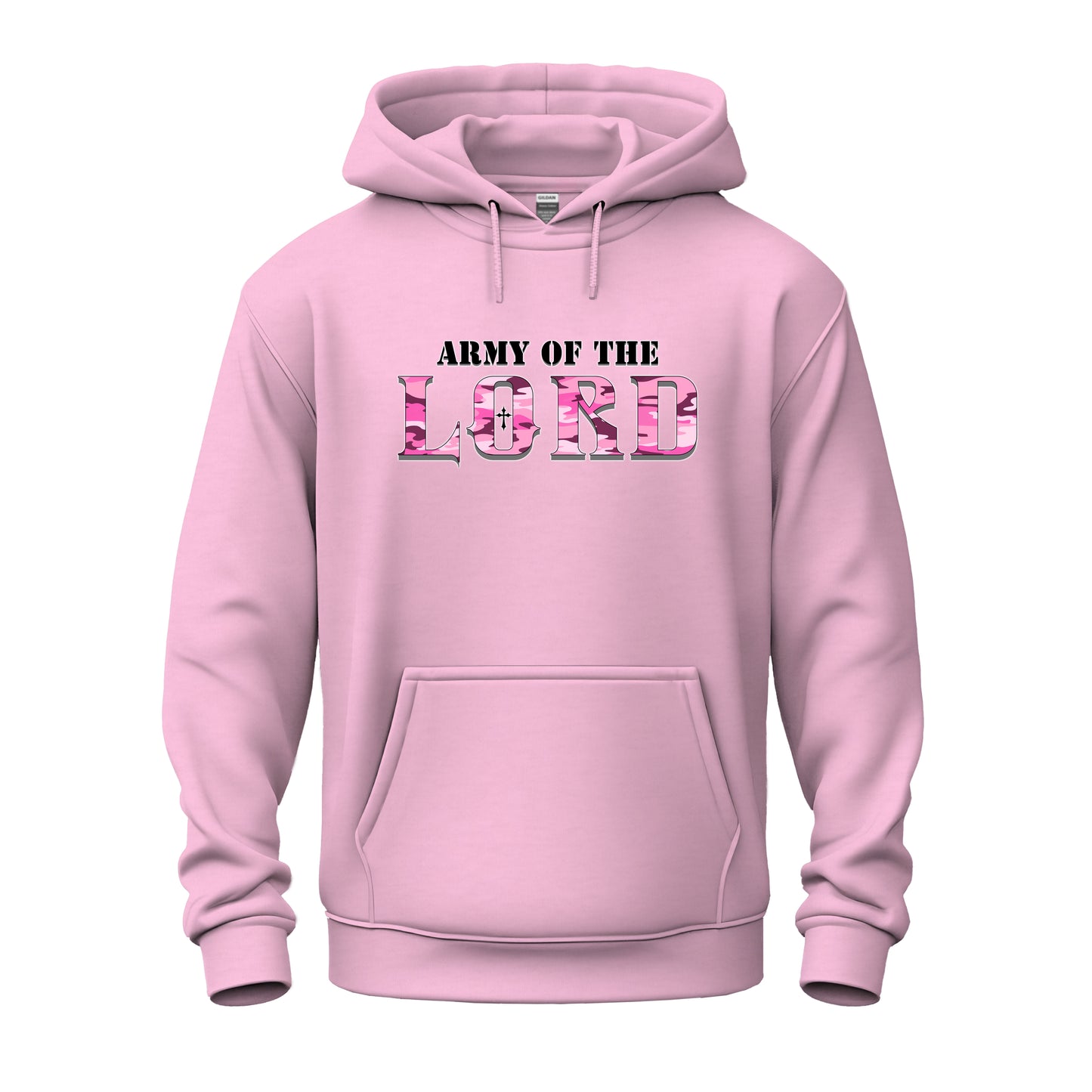 Army Of The Lord Pink Camo Unisex Heavy Blend™ Hooded Sweatshirt