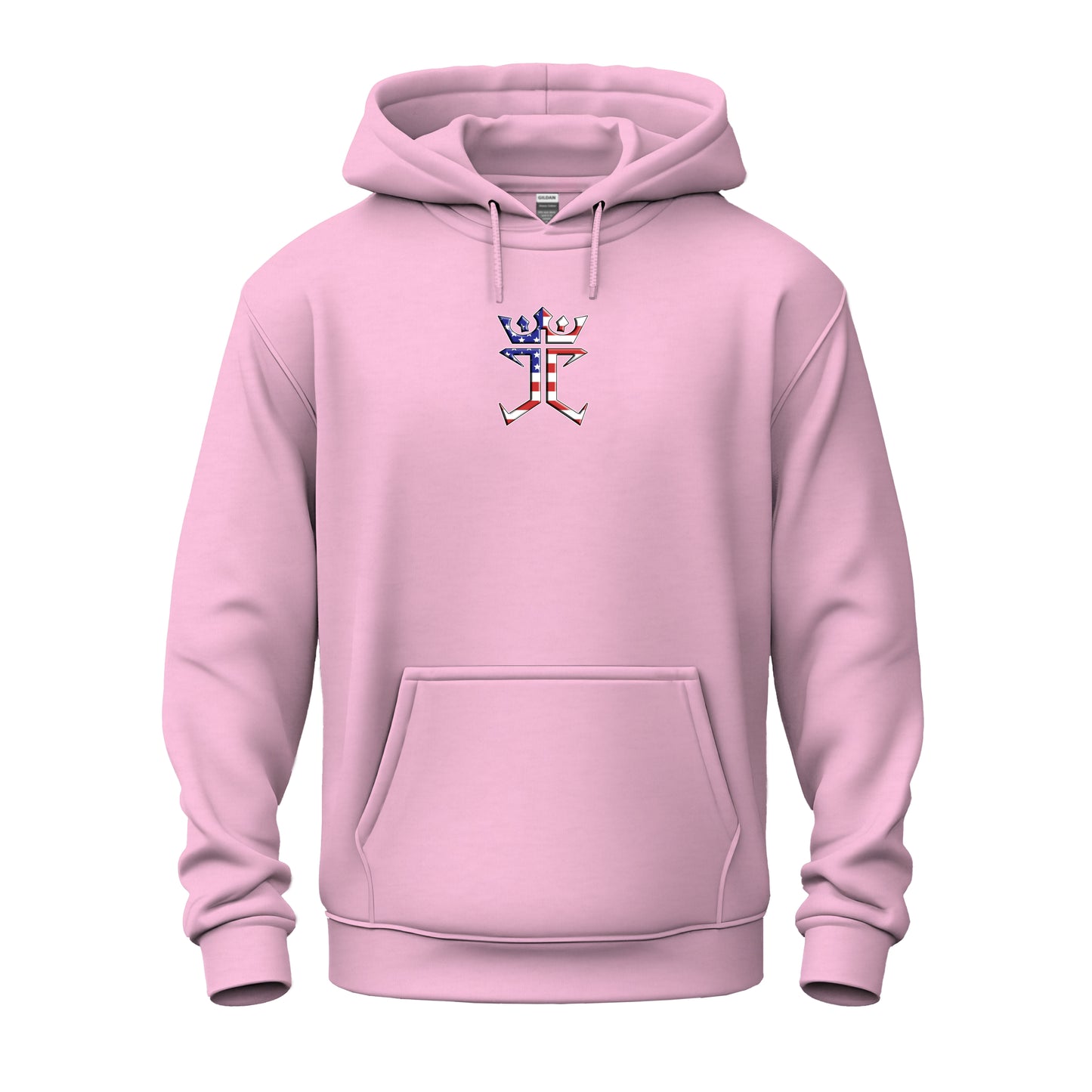 Jesus Christ is King USA logo Unisex Heavy Blend™ Hooded Sweatshirt