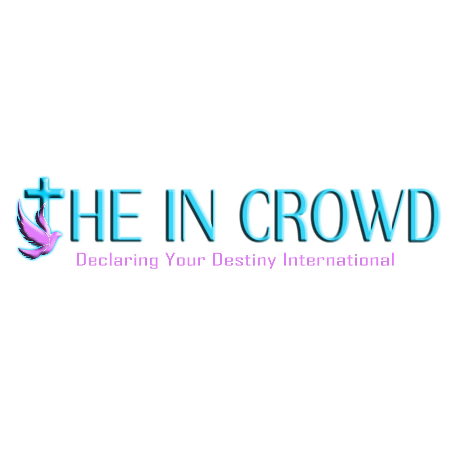 Lilac/Teal The In Crowd DYD Unisex Heavy Blend™ Hooded Sweatshirt