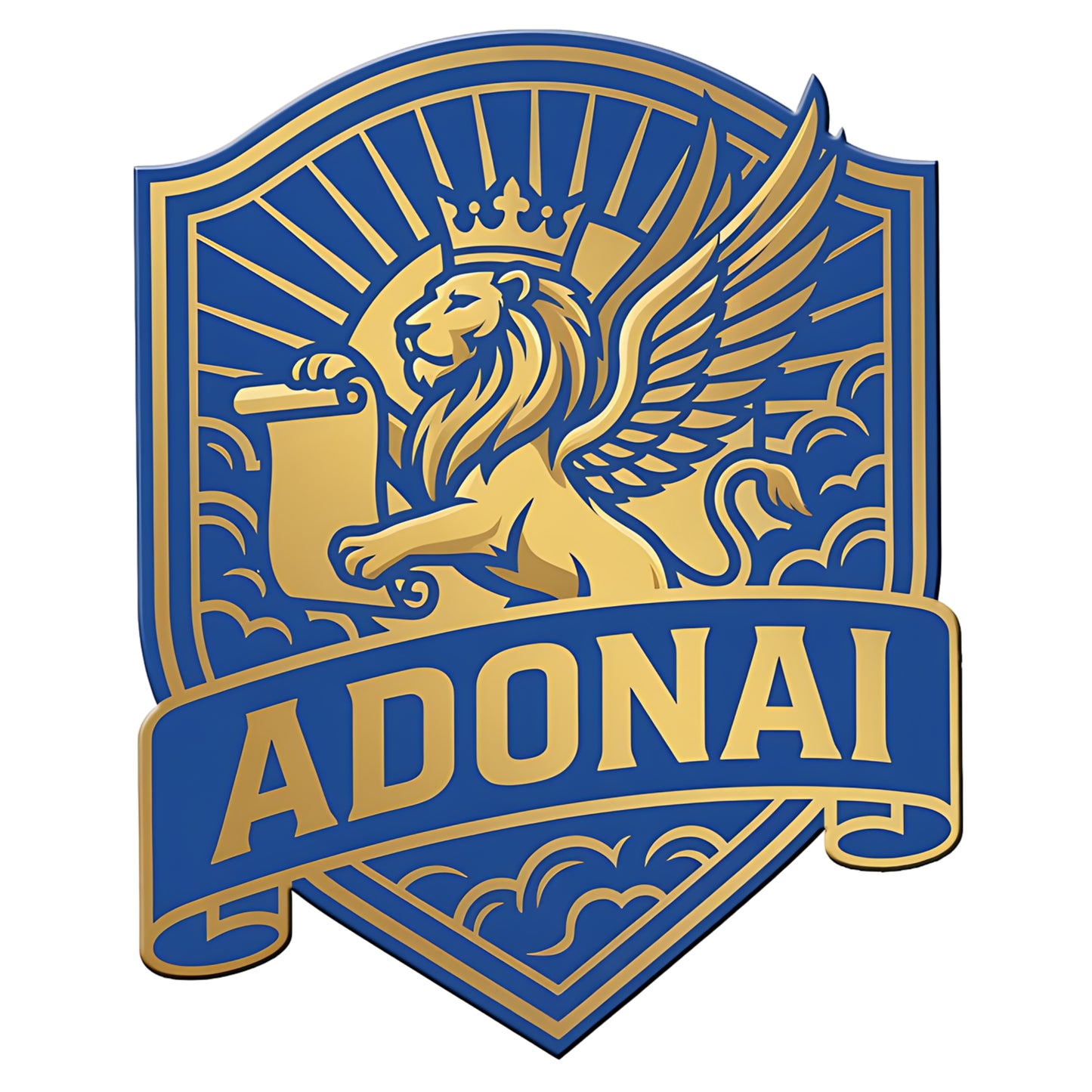 ADONAI Lion Unisex Heavy Blend™ Crewneck Sweatshirt