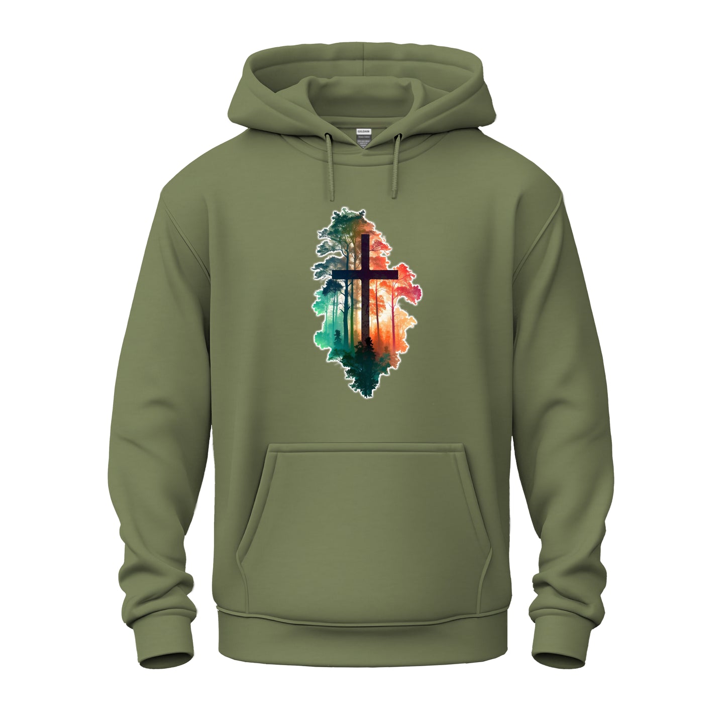 Cross in the Wilderness Unisex Heavy Blend™ Hooded Sweatshirt