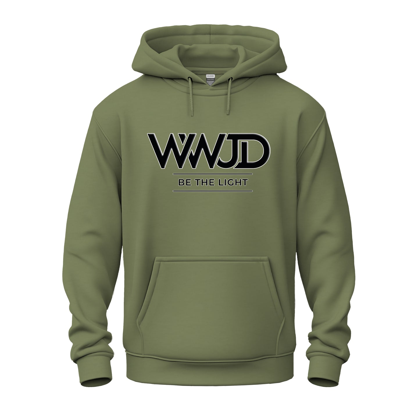 WWJD Faith Reminder Unisex Heavy Blend™ Hooded Sweatshirt