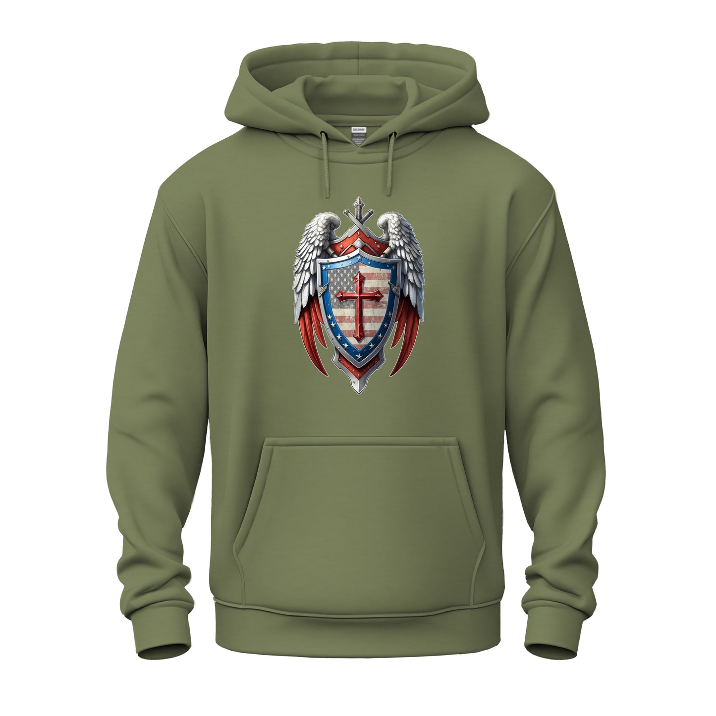 Winged Guardian Unisex Heavy Blend™ Hooded Sweatshirt