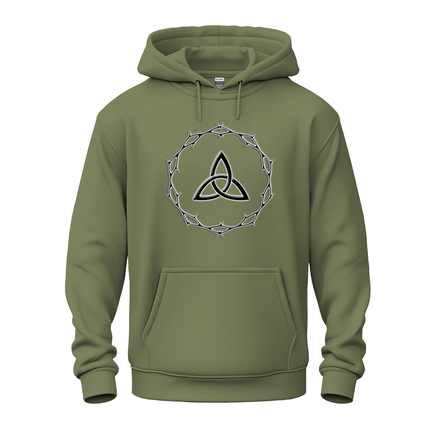 Circle of Thorn with Trinity Knot logo Unisex Heavy Blend™ Hooded Sweatshirt