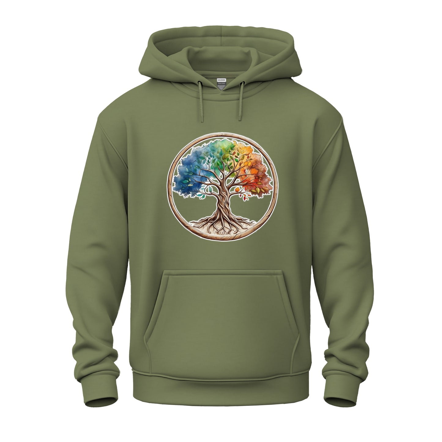 Colorful Tree of Life  Unisex Heavy Blend™ Hooded Sweatshirt