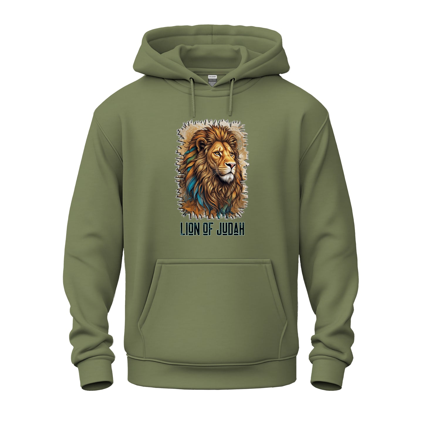 Divine King Lion of Judah Unisex Heavy Blend™ Hooded Sweatshirt