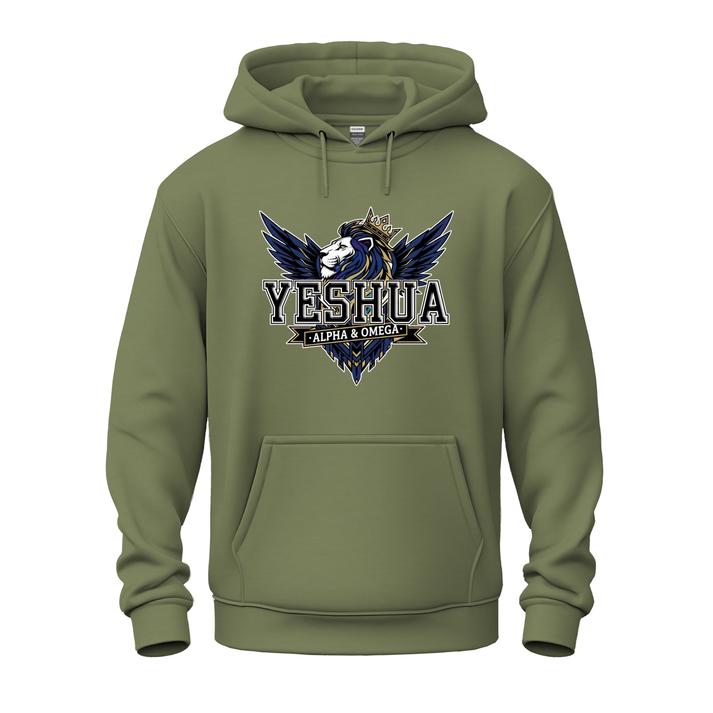 Yeshua: Lion of Judah Reigns Unisex Heavy Blend™ Hooded Sweatshirt