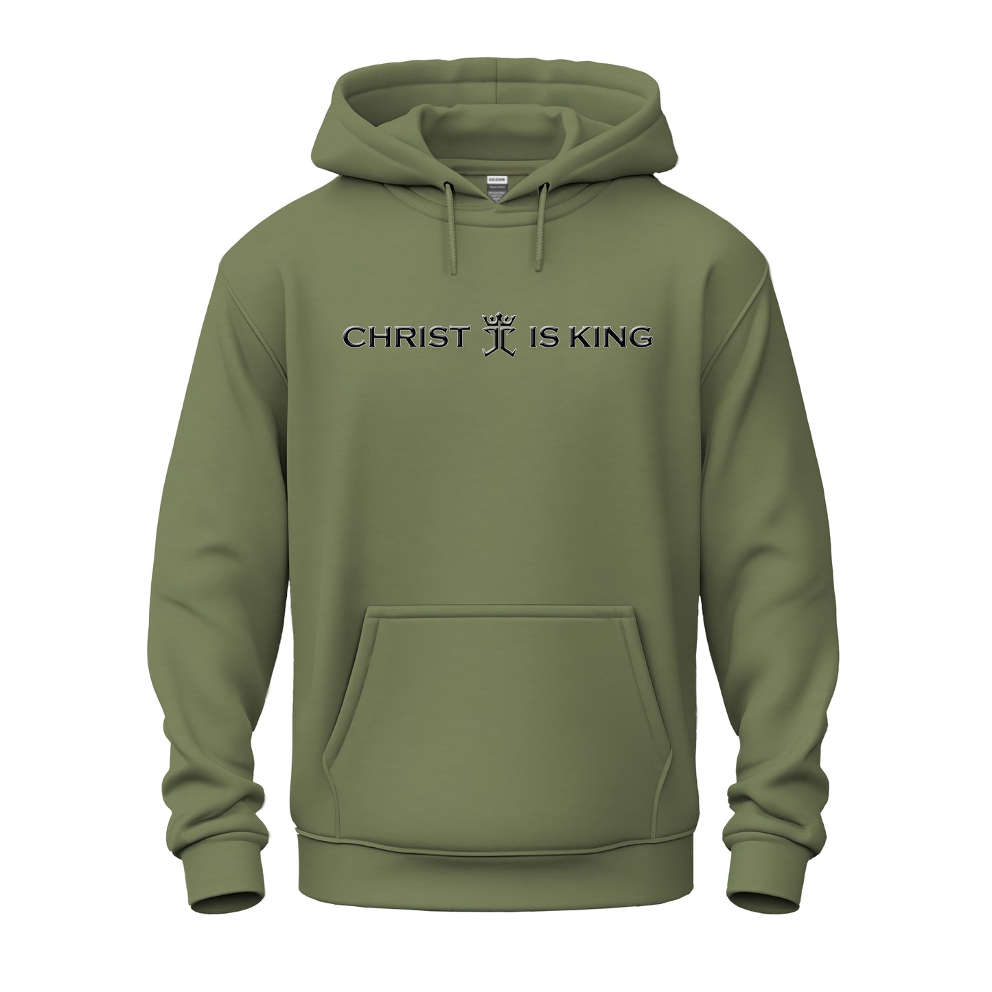 Christ is King featuring the Jesus Christ is King logo Unisex Heavy Blend™ Hooded Sweatshirt