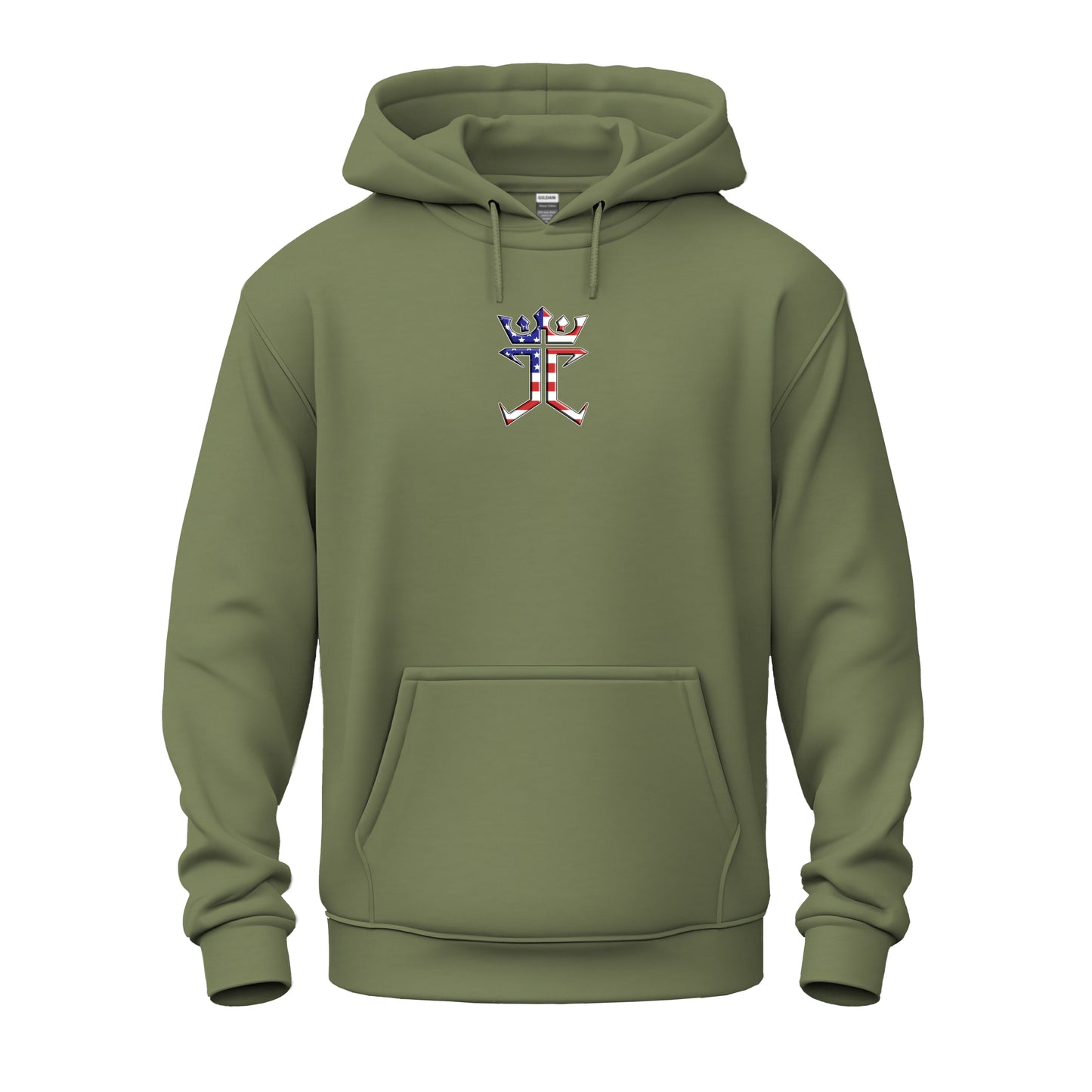 Jesus Christ Is King In The USA Unisex Heavy Blend™ Hooded Sweatshirt
