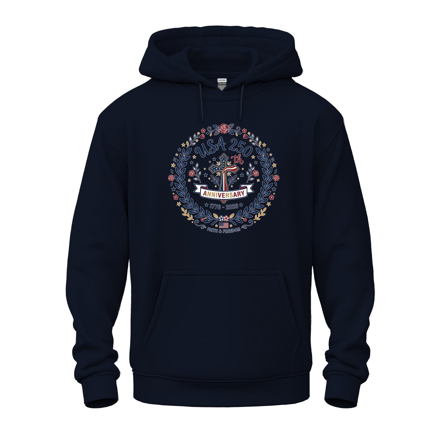 Ladies USA 250th Anniversary Unisex Heavy Blend™ Hooded Sweatshirt