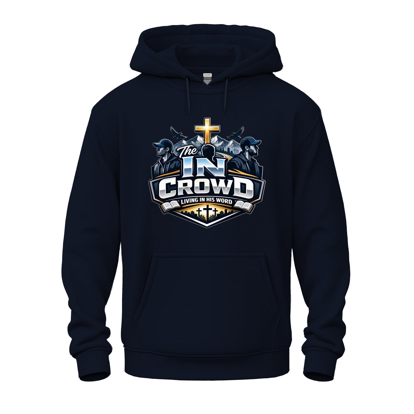 The In Crowd Men's Christian  Heavy Blend™ Hooded Sweatshirt