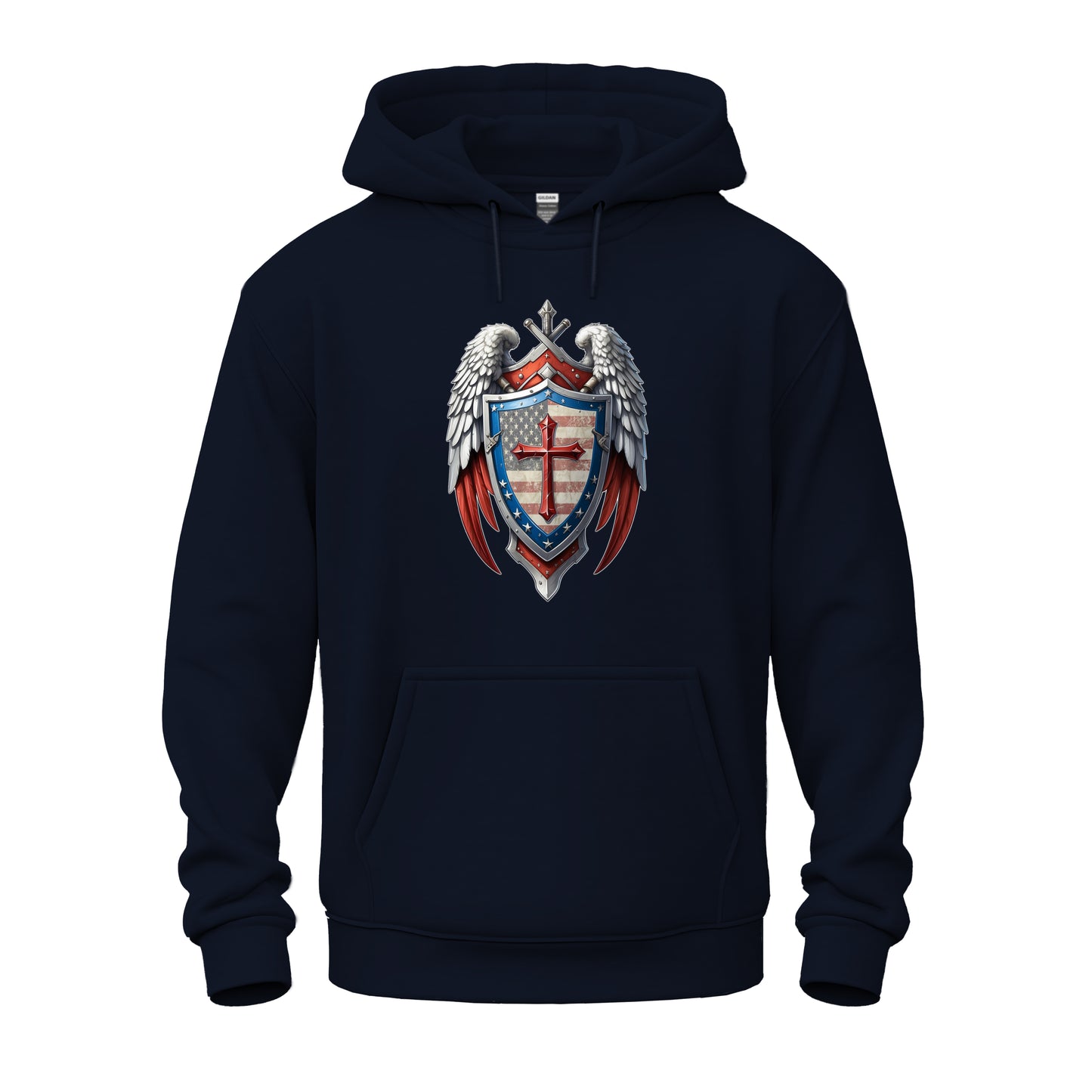 Winged Guardian Unisex Heavy Blend™ Hooded Sweatshirt