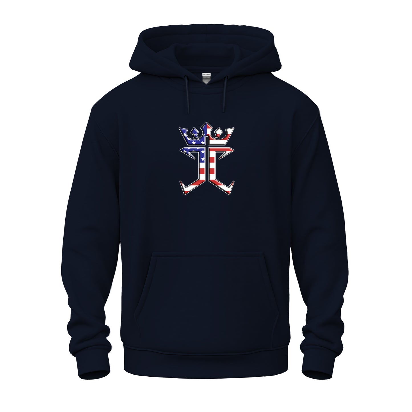 Jesus Christ Is King In The USA Unisex Heavy Blend™ Hooded Sweatshirt