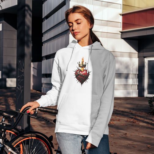 The Sacred Heart of Jesus Unisex Heavy Blend™ Hooded Sweatshirt