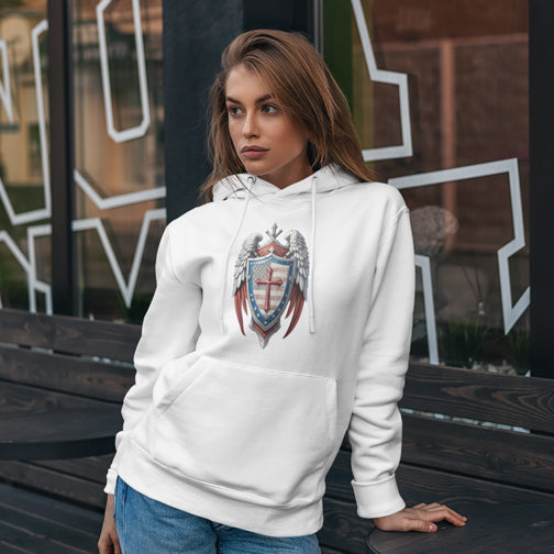 Winged Guardian Unisex Heavy Blend™ Hooded Sweatshirt