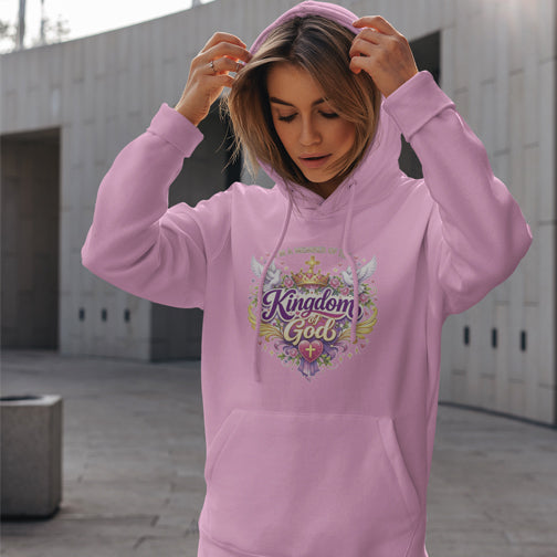 Member of the Kingdom of God Nature Edition Christian Unisex Heavy Blend™ Hooded Sweatshirt
