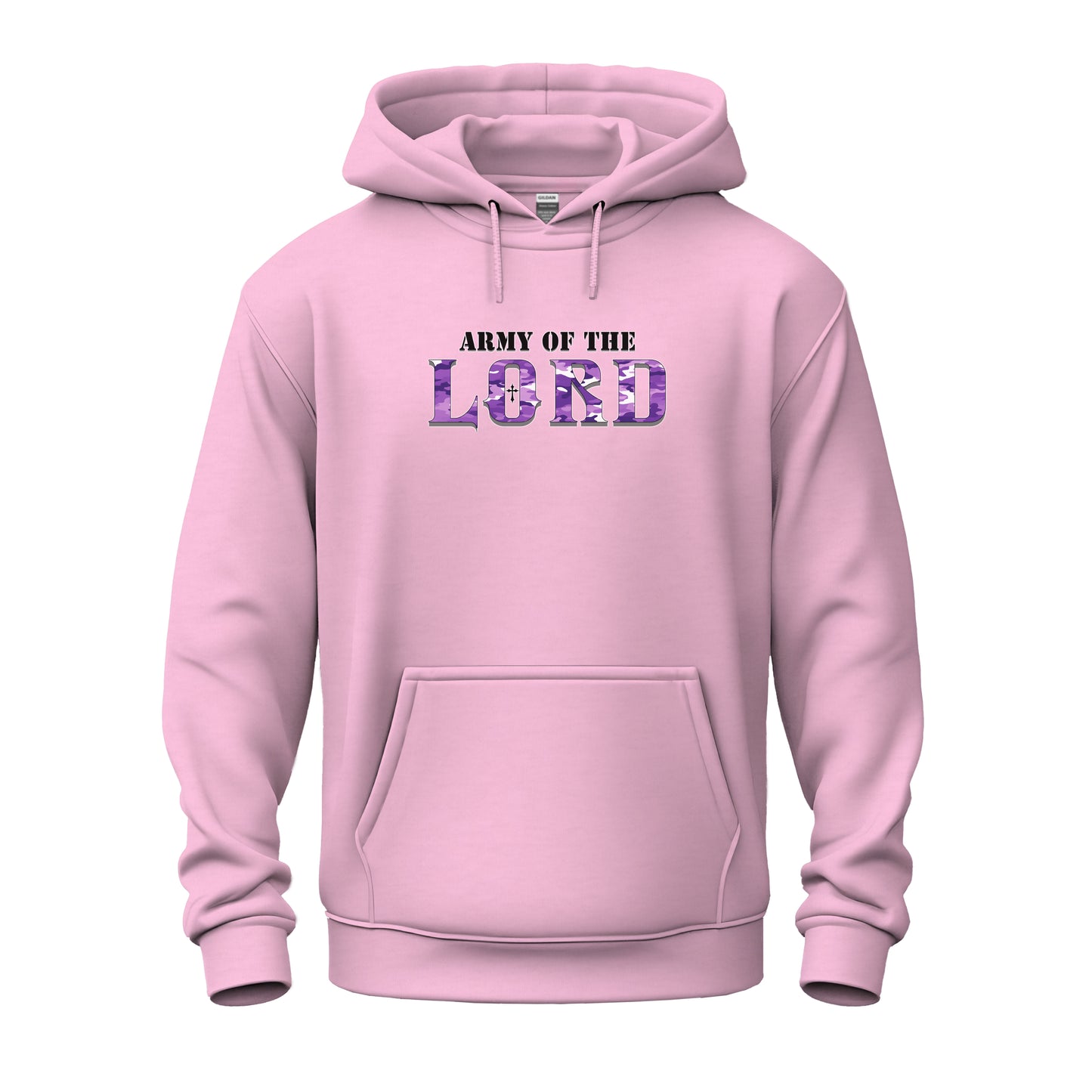 Army Of The Lord Purple Camo Unisex Heavy Blend™ Hooded Sweatshirt