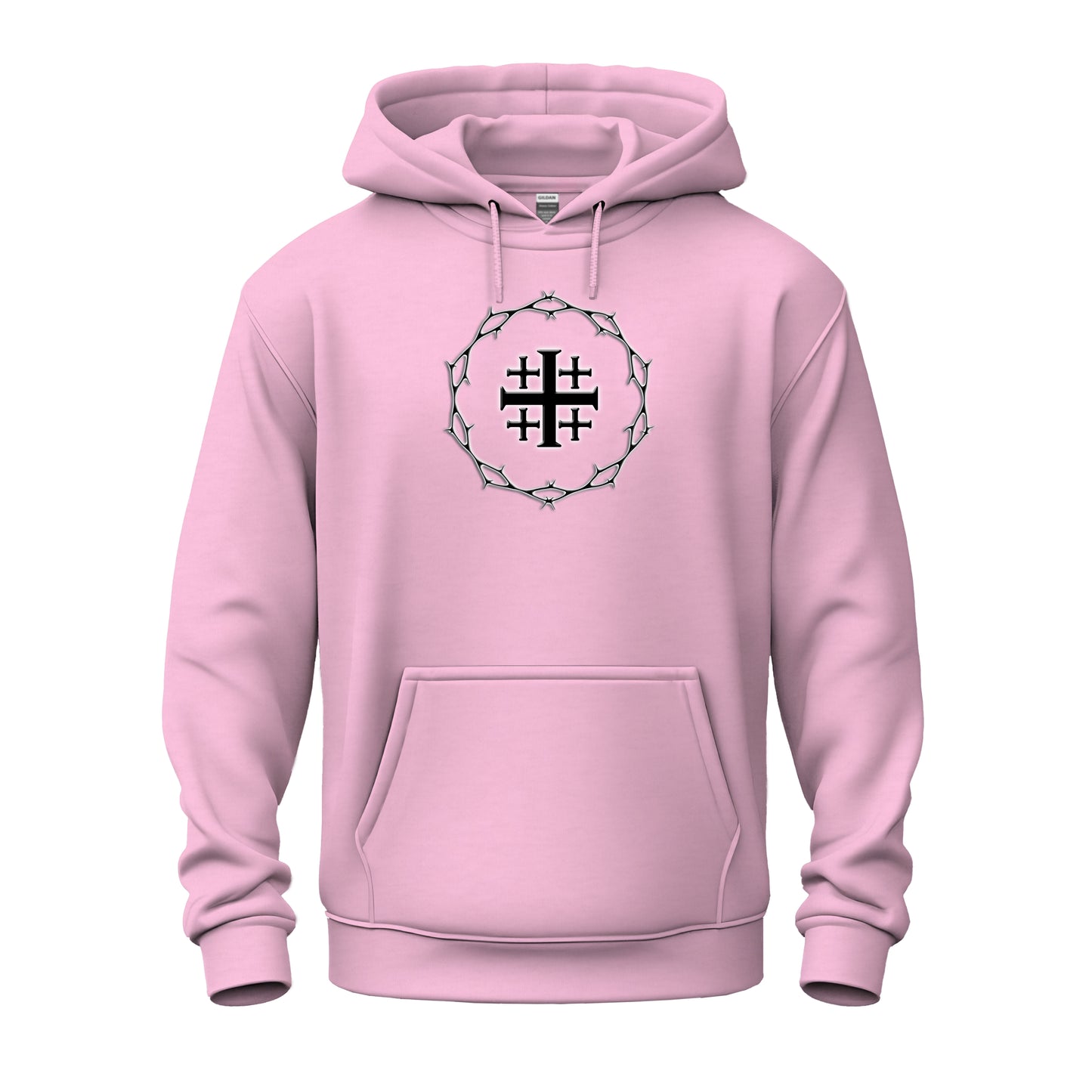 Circle of Thorn with Jerusalem Cross logo Unisex Heavy Blend™ Hooded Sweatshirt