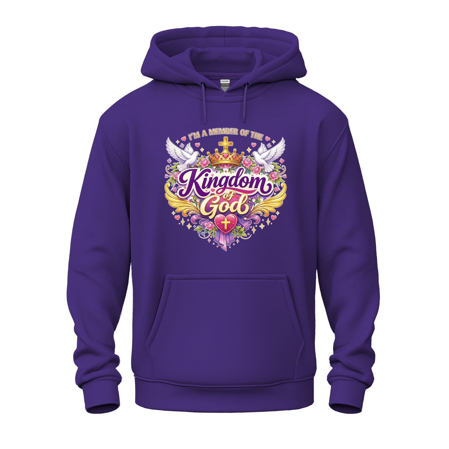 Member of the Kingdom of God Nature Edition Christian Unisex Heavy Blend™ Hooded Sweatshirt