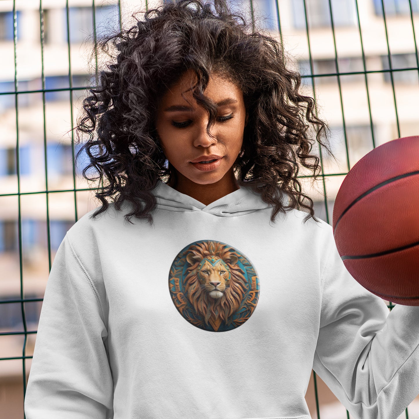 Lionhearted Savior Unisex Heavy Blend™ Hooded Sweatshirt