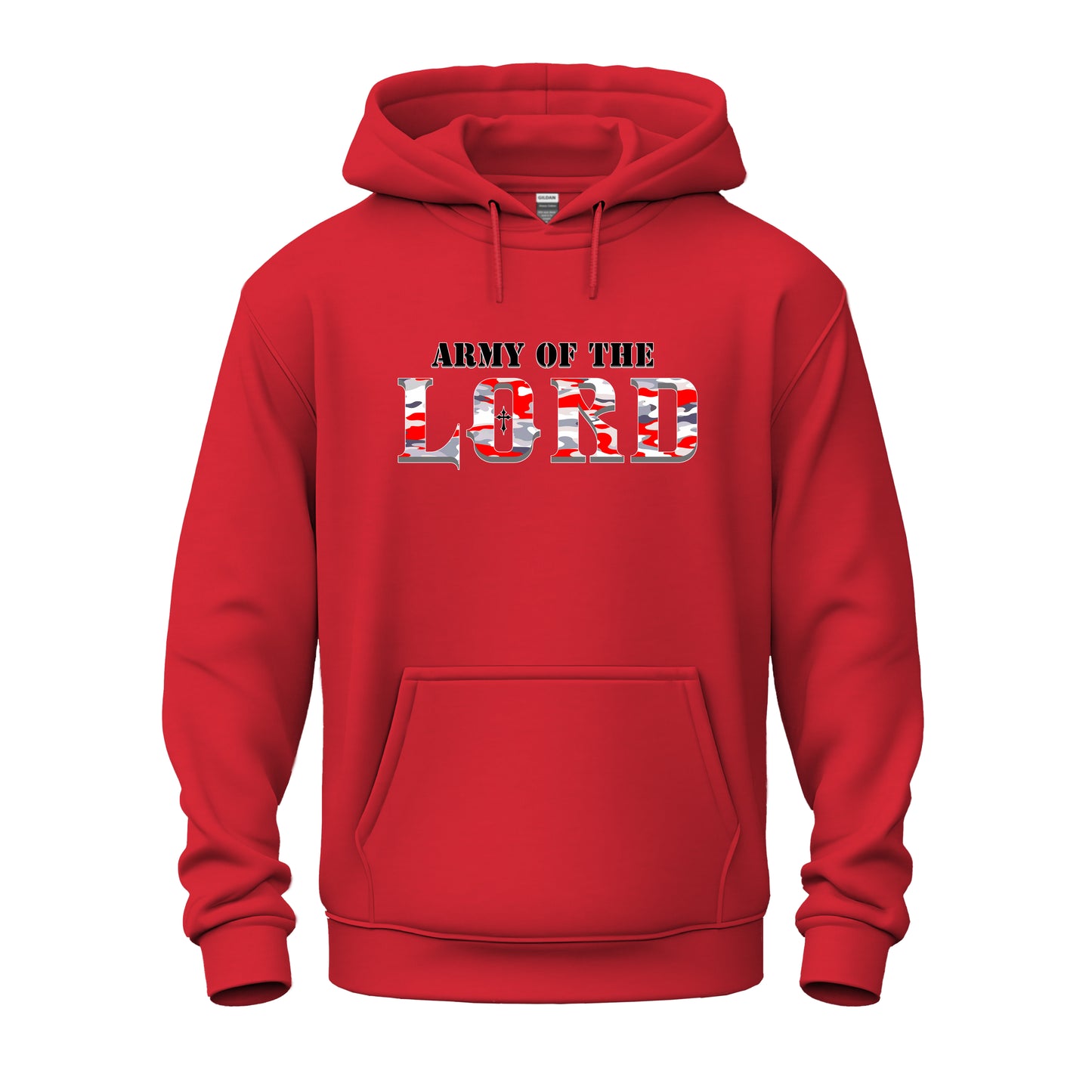 Army Of The Lord Red Camo Unisex Heavy Blend™ Hooded Sweatshirt