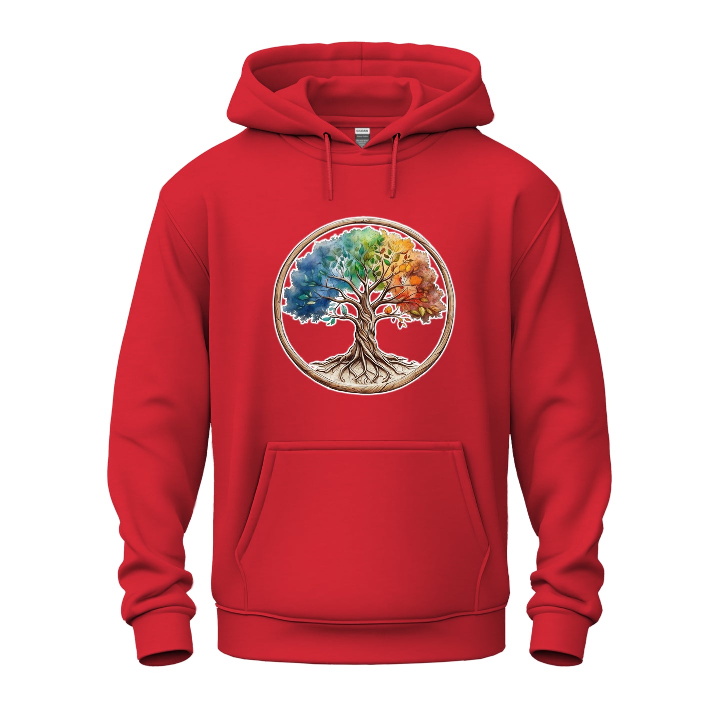Colorful Tree of Life  Unisex Heavy Blend™ Hooded Sweatshirt