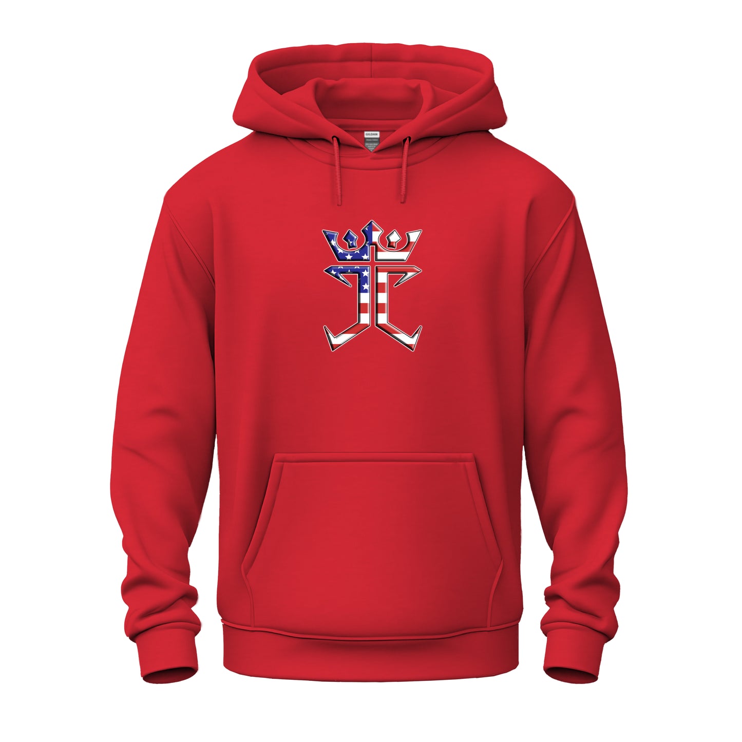 Jesus Christ Is King In The USA Unisex Heavy Blend™ Hooded Sweatshirt