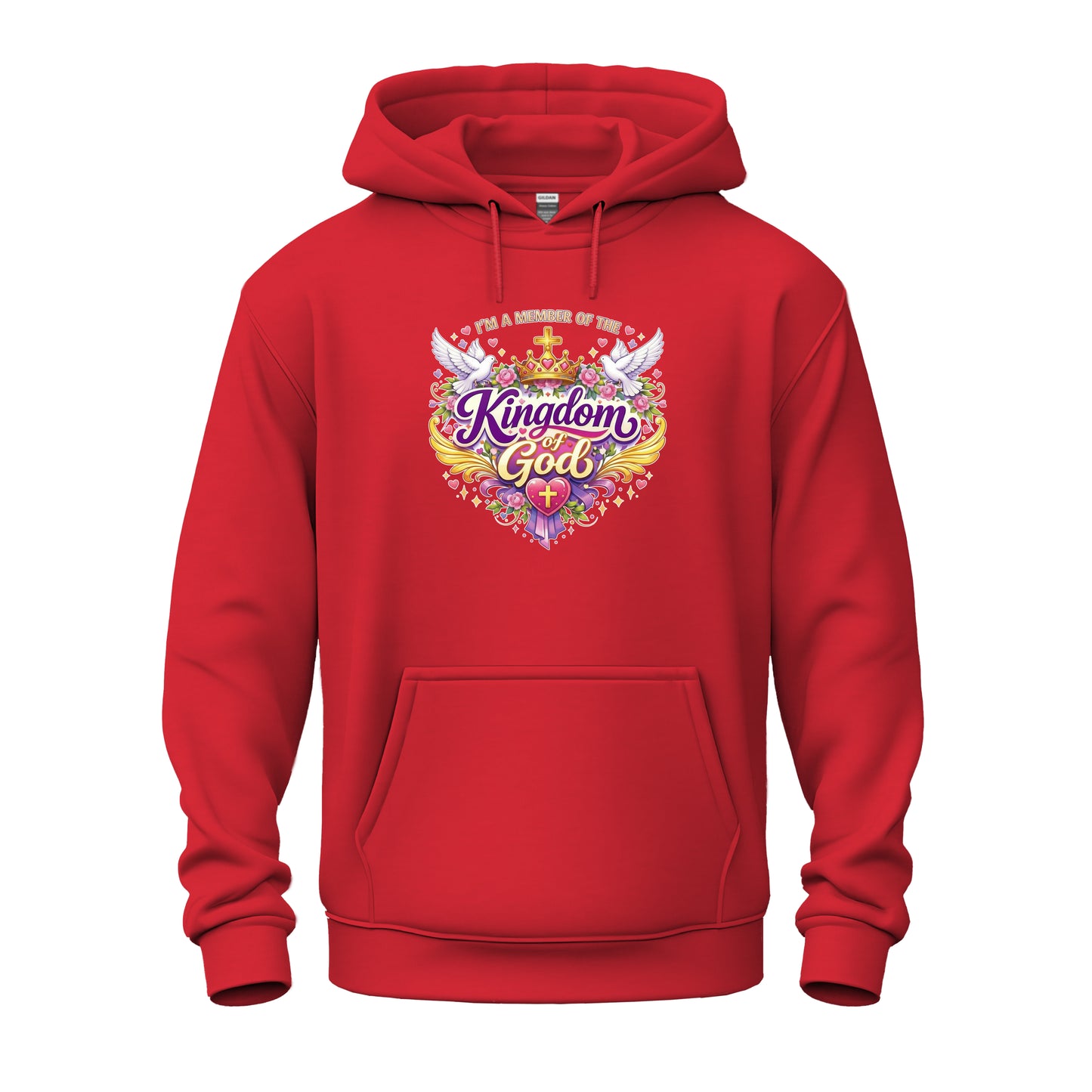 Graceful & Royal Member of the Kingdom of God Unisex Heavy Blend™ Hooded Sweatshirt