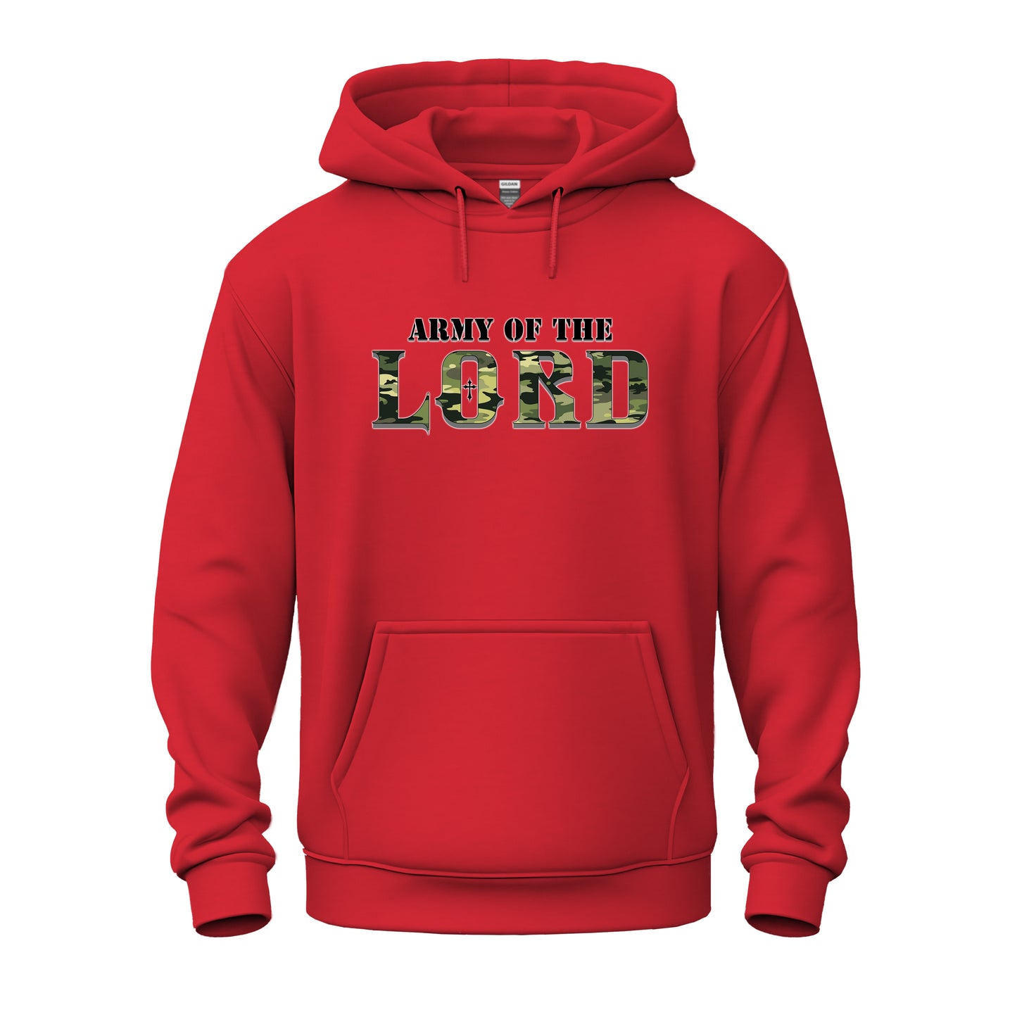 Army Of The Lord Green Camo Unisex Heavy Blend™ Hooded Sweatshirt