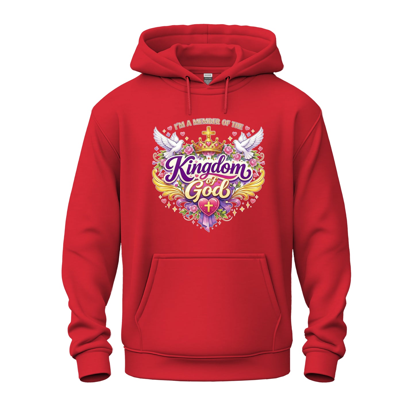 Member of the Kingdom of God Nature Edition Christian Unisex Heavy Blend™ Hooded Sweatshirt