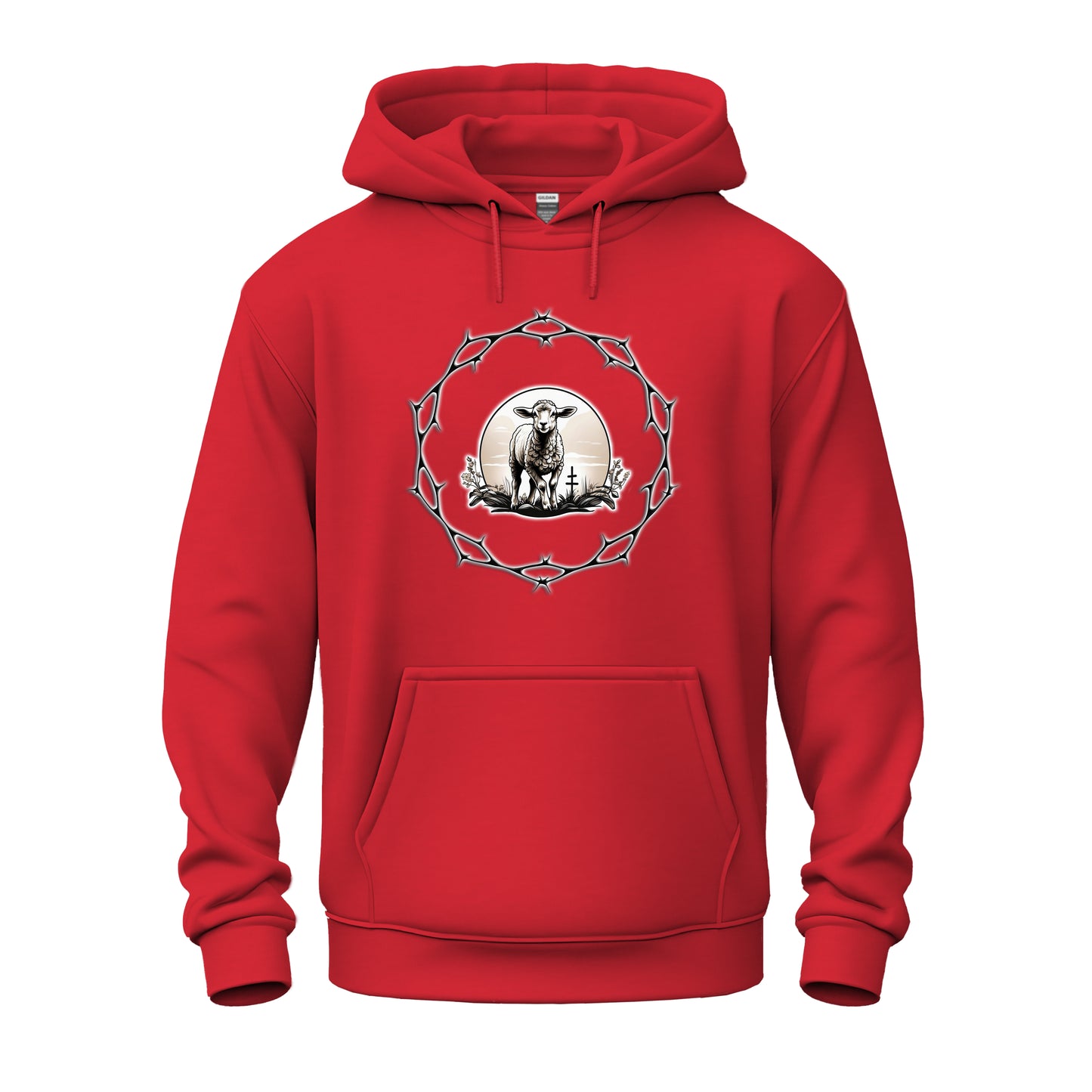 Circle of Thorn with Lamb logo Unisex Heavy Blend™ Hooded Sweatshirt