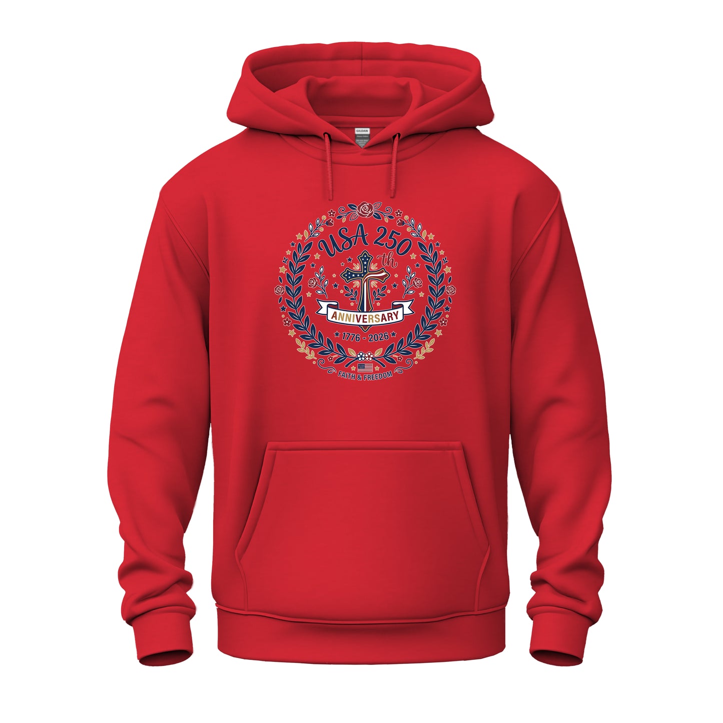 Ladies USA 250th Anniversary Unisex Heavy Blend™ Hooded Sweatshirt